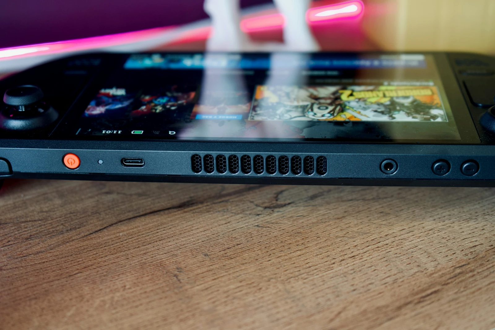 Steam Deck OLED handheld