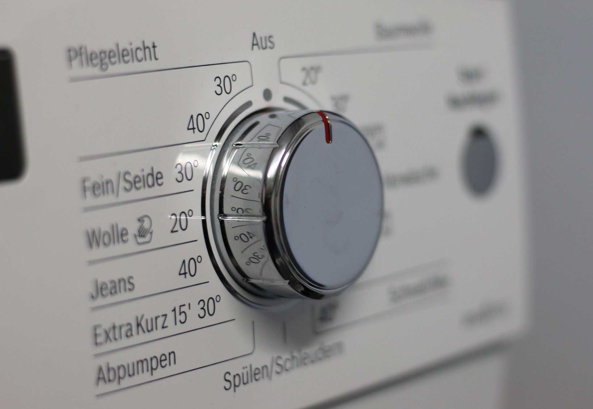 Washing machine for household laundry