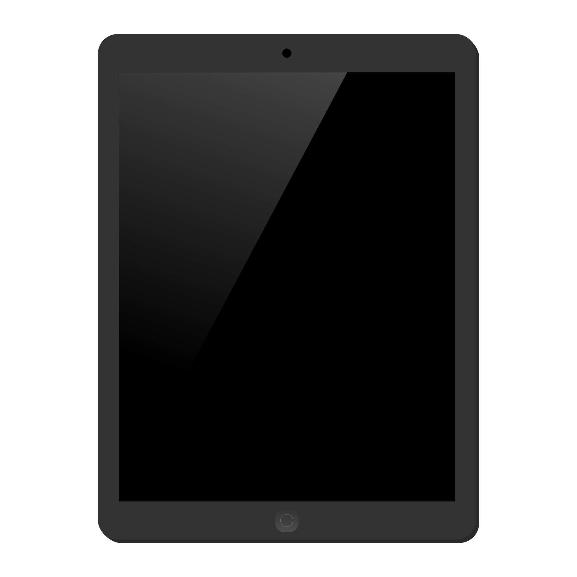 Person exploring products and services on a tablet